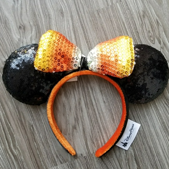 Disney 2018 Halloween Candy Corn Minnie Ears - Picture 1 of 3